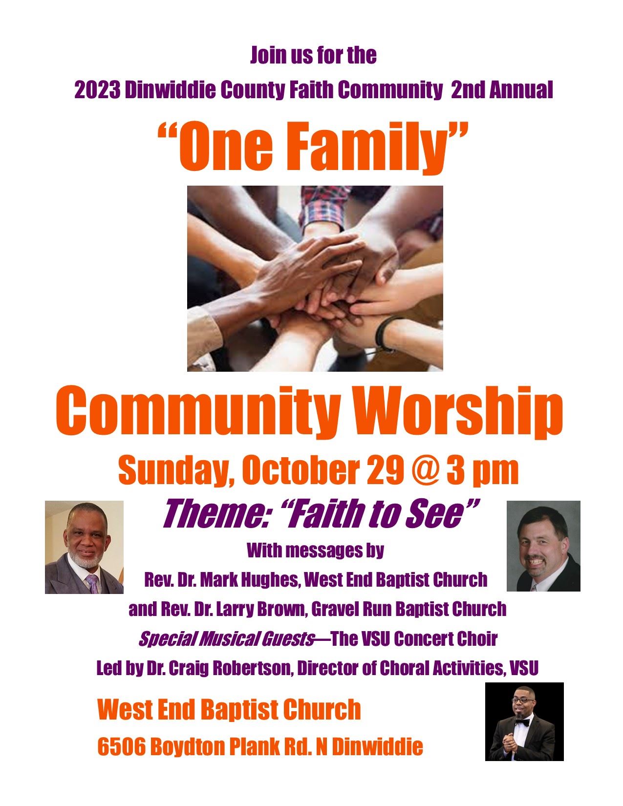 2023 One Family Poster