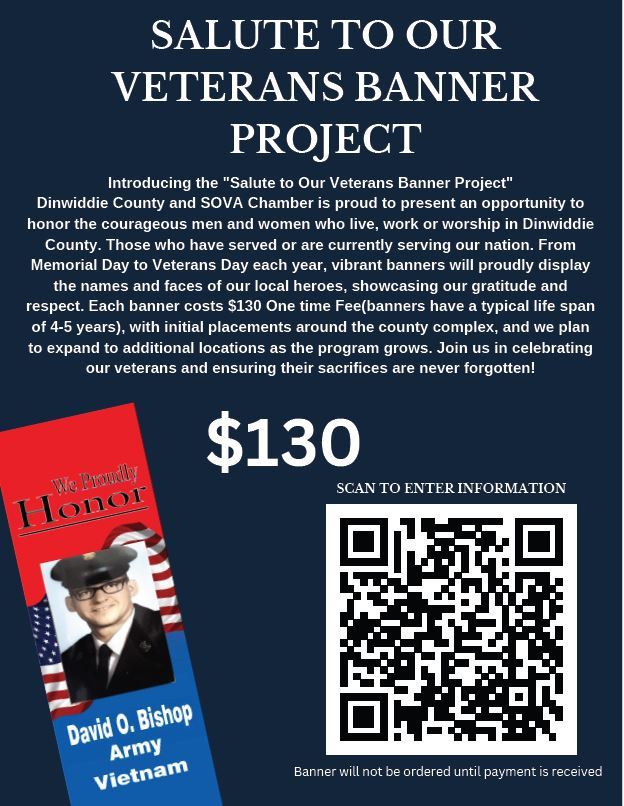 Salute to Veterans Banner Project 2025