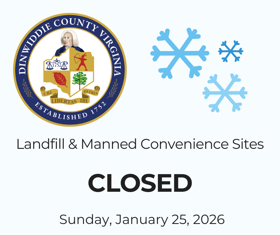 Sites CLOSED 1.25.26