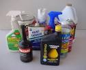 Image of household cleaners and chemicals