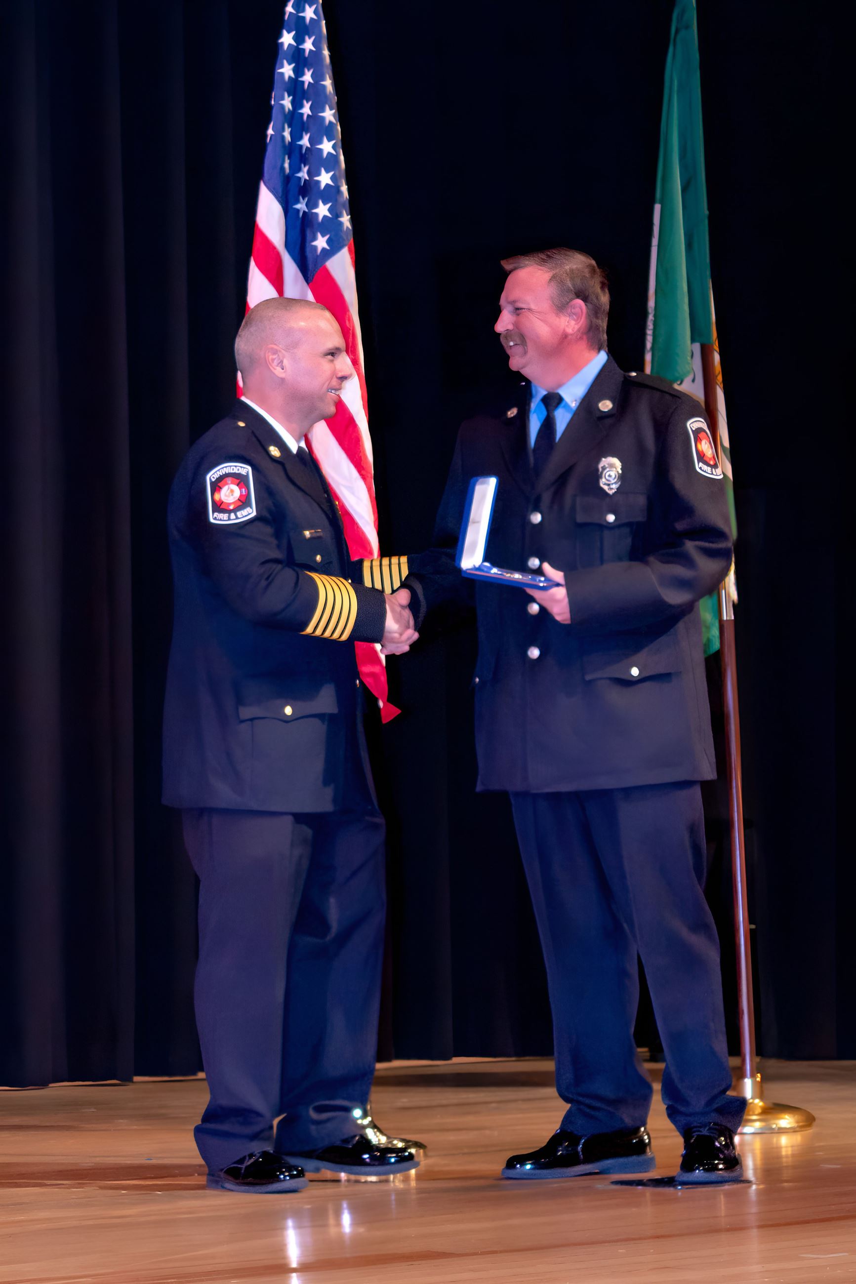 Firefighter Eric Mabe