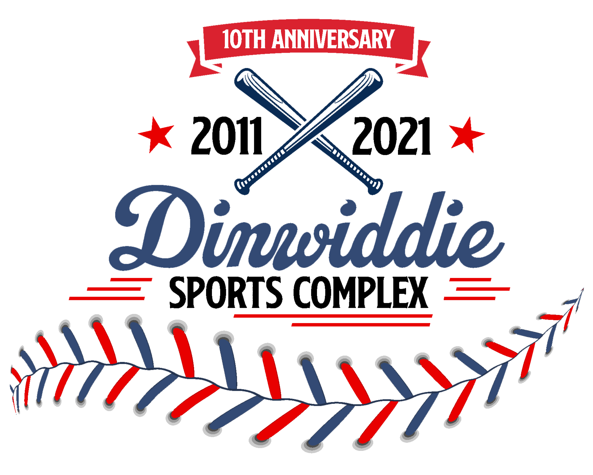 Dinwiddie Sports Complex 10 year log0